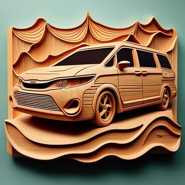 3D model Toyota Sienna (STL)